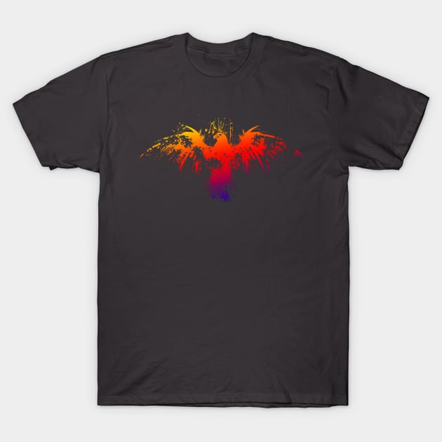 A Paint splash of eagle T-Shirt by Totallytees55